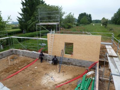 ossature en bois Holzständer