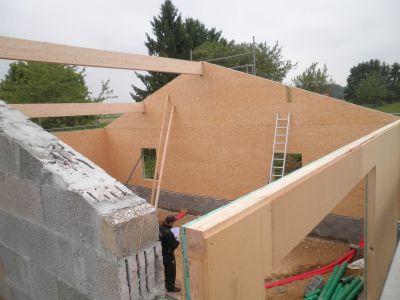 ossature en bois Holzständer