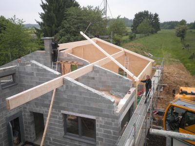 ossature en bois Holzständer