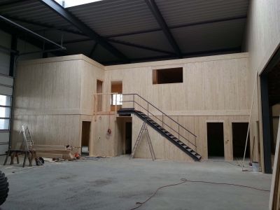 ossature en bois Holzständer
