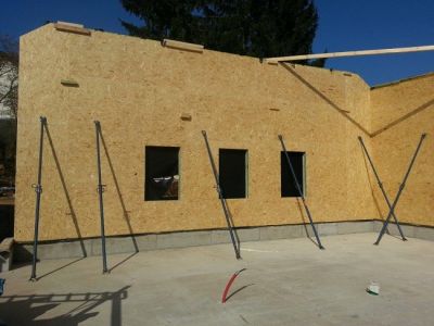 ossature en bois Holzständer