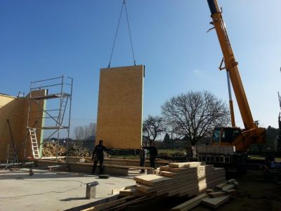ossature en bois Holzständer
