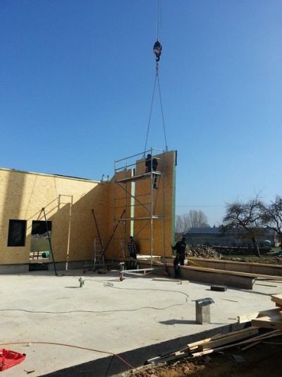 ossature en bois Holzständer