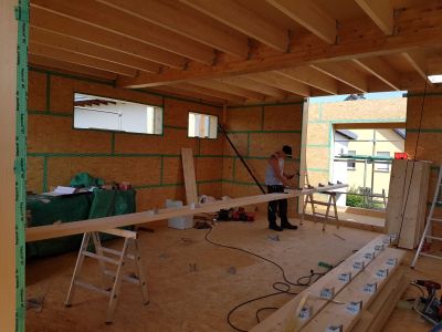 ossature en bois Holzständer