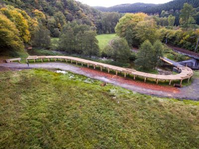 pont en bois,holzbrücke