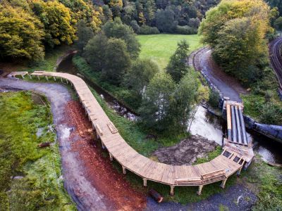pont en bois,holzbrücke