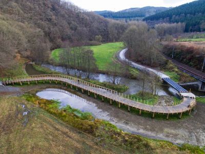 pont en bois,holzbrücke