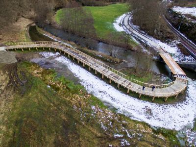 pont en bois,holzbrücke